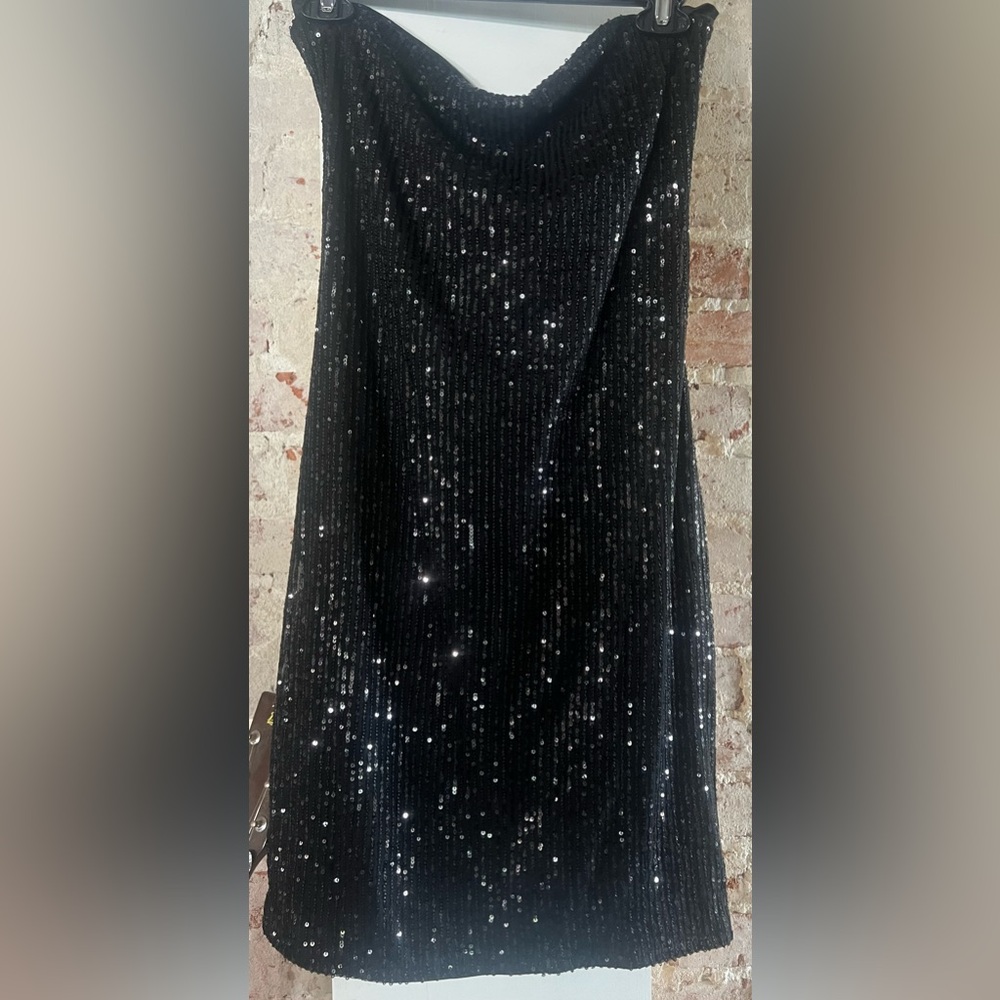 Sexy & Classy Black Sequined mini dress by CBR